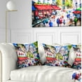 thumbnail image 1 of Designart Sacre Coeur and Montmartre - Cityscape Throw Pillow - 16x16, 1 of 5