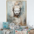 thumbnail image 1 of Designart "Sacred Buddhist Sculpture III" Buddhism Floater Framed Canvas Wall Art, 1 of 5