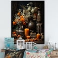 thumbnail image 1 of Designart "Sacred Offerings Folk Religion wall art I" Spiritual Floater Framed Wall Art Living Room, 1 of 7