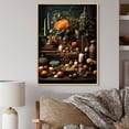 thumbnail image 1 of Designart "Sacred Offerings Folk Religion wall art II" Spiritual Floater Framed Canvas Art Print, 1 of 7