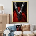thumbnail image 1 of Designart "Sacrificial Love Religious Cross Portrait I" Christianism Floater Framed Wall Decor, 1 of 7