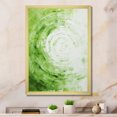 thumbnail image 1 of Designart "Sage Spirals In Green And White" Abstract Shapes Picture Framed Canvas Prints, 1 of 5