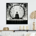 thumbnail image 1 of Designart "Sanctified Buddhist Image IV" Buddhism Floater Framed Wall Art Prints, 1 of 5