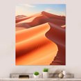 thumbnail image 1 of Designart "Sandscape of the Desert I" Desert Metal Wall Art, 1 of 5