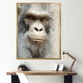 thumbnail image 1 of Designart "Sasquatch Likeness I" Bigfoot Floater Framed Canvas Wall Art, 1 of 5