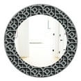 thumbnail image 1 of Designart 'Scandinavian 19' Mid-Century Mirror - Oval or Round Wall Mirror, 1 of 3
