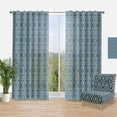 thumbnail image 1 of Designart 'Scandinavian Pattern IV' Scandinavian Curtain Panel, 1 of 4