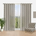 thumbnail image 1 of Designart 'Scandinavian Pattern VII' Scandinavian Curtain Panel, 1 of 4
