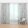 thumbnail image 1 of Designart 'Scandinavian Pattern XIII' Scandinavian Curtain Panel, 1 of 4