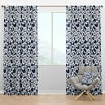 thumbnail image 1 of Designart 'Scandinavian Pattern XVIII' Modern & Contemporary Blackout Curtain Panel, 1 of 4