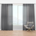 thumbnail image 1 of Designart 'Scandinavian Pattern XXI' Abstract Curtain Panel, 1 of 4