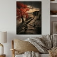thumbnail image 1 of Designart "Scenic Beauty of the United Kingdom Landscape II" Landscapes Print on Natural Pine Wood, 1 of 5