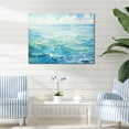 thumbnail image 1 of Designart "Scenic Blue Ocean In Motion V" Ocean Canvas Wall Art, 1 of 7