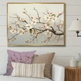 thumbnail image 1 of Designart "Scenic White Dogwood Blossom" Dogwood Floater Framed Canvas Art Print, 1 of 5