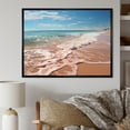 thumbnail image 1 of Designart "Scenic horizon Coastal Serenity II" Landscapes Floater Framed Wall Decor, 1 of 7