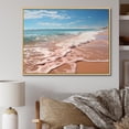 thumbnail image 1 of Designart "Scenic horizon Coastal Serenity II" Landscapes Floater Framed Wall Decor, 1 of 7