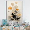 thumbnail image 1 of Designart "Seashell Sumi Asian Painting X" Asian Floater Framed Wall Decor, 1 of 7