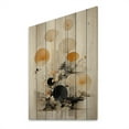 thumbnail image 1 of Designart "Seashell Sumi Asian Painting X" Asian Print on Natural Pine Wood, 1 of 5