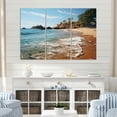 thumbnail image 1 of Designart "Seaside Escape Beach Photo" Nautical & Beach Metal Wall Decor Set, 1 of 5