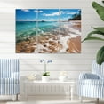 thumbnail image 1 of Designart "Seaside Rhythms Coastal Harmony" Coastal Art Living Room Set, 1 of 5