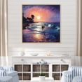 thumbnail image 1 of Designart "Seaside Stroll Beach Photo III" Beach Floater Framed Canvas Print, 1 of 7