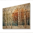 thumbnail image 1 of Designart "Seasonal Birch Birch Wood III" Floral Print on Natural Pine Wood, 1 of 5