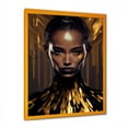 thumbnail image 1 of Designart Sensual Liquid Gold Woman III Framed Wall Art, 1 of 5