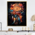 thumbnail image 1 of Designart "Sentinel Of Dreams" Dream catcher Floater Framed Canvas Art Print, 1 of 5