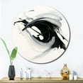 thumbnail image 1 of Designart "Serene Abstract Neutral X" Abstract Shapes Oversized Wall Clock, 1 of 5