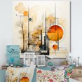 thumbnail image 1 of Designart "Serene Autumn Landscape Scene I" Minimalism Wall Art Prints, 1 of 7