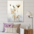 thumbnail image 1 of Designart "Serene Beige Thistle" Thistle Wall Decor, 1 of 7