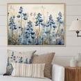thumbnail image 1 of Designart "Serene Blue Bonnets Field V" Blue Bonnets Floater Framed Canvas Art Print, 1 of 5