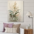 thumbnail image 1 of Designart "Serene Botanical Minimalism In Beige II" Plants Wall Art Living Room, 1 of 7