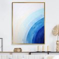 thumbnail image 1 of Designart "Serene Curvature" Rainbow Floater Framed Canvas Prints, 1 of 5