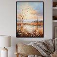 thumbnail image 1 of Designart "Serene Infinite Serenity In Floral Prairies" Prairies Floater Framed Wall Art Prints, 1 of 5