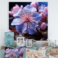 thumbnail image 1 of Designart "Serene Lavender Elegance" Rhododendron Floater Framed Canvas Prints, 1 of 5