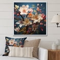 thumbnail image 1 of Designart "Serene Melody Of Magnolia I" Magnolias Floater Framed Wall Decor, 1 of 1