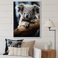 thumbnail image 1 of Designart "Serene Moments with Koalas" Animals Floater Framed Canvas Print, 1 of 7