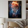 thumbnail image 1 of Designart "Serene Mystique of a Colorful Dreamcatcher II" Dream Catcher Floater Framed Wall Art Living Room, 1 of 7
