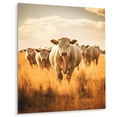 thumbnail image 1 of Designart "Serene Pastoral Cattle II" Cattle Metal Wall Decor, 1 of 5