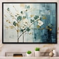 thumbnail image 1 of Designart "Serenity in Subtlety III" Abstract Collages Floater Framed Canvas Wall Art, 1 of 7