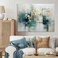 thumbnail image 1 of Designart "Serenity in Subtlety IV" Abstract Collages Canvas Print, 1 of 5