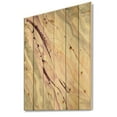 thumbnail image 1 of Designart 'Shaby Pink Marble' Sleek & Chic Modern Print on Natural Pine Wood, 1 of 3