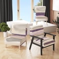 thumbnail image 1 of Designart "Shape Of Glam Purple" Upholstered Shabby Chic Accent Chair - Arm Chair, 1 of 5