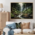 thumbnail image 1 of Designart "Shattered Silence in the Storm II" Landscapes Floater Framed Wall Decor, 1 of 7