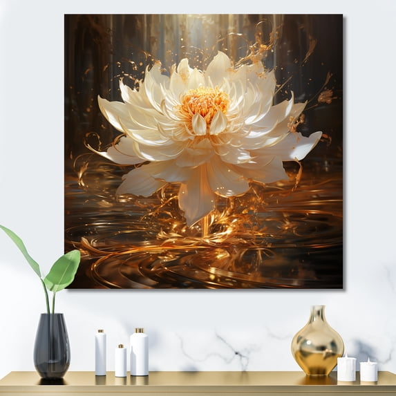 Designart "Shekinah'S Radiant Floral Presence In Judaism" Judaism Wall Art Prints