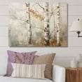 thumbnail image 1 of Designart "Shimmering Birch Elegance" Tree Birch Canvas Prints, 1 of 7