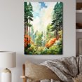 thumbnail image 1 of Designart "Shimmering Heights Redwood Majesty II" Landscape & Nature Canvas Print, 1 of 5