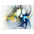 thumbnail image 1 of Designart 'Shining Multi Colored Plasma ' Abstract Wall Art Canvas, 1 of 3