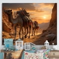 thumbnail image 1 of Designart "Silk Road Asian Painting VI" Asian Art Canvas Print, 1 of 5